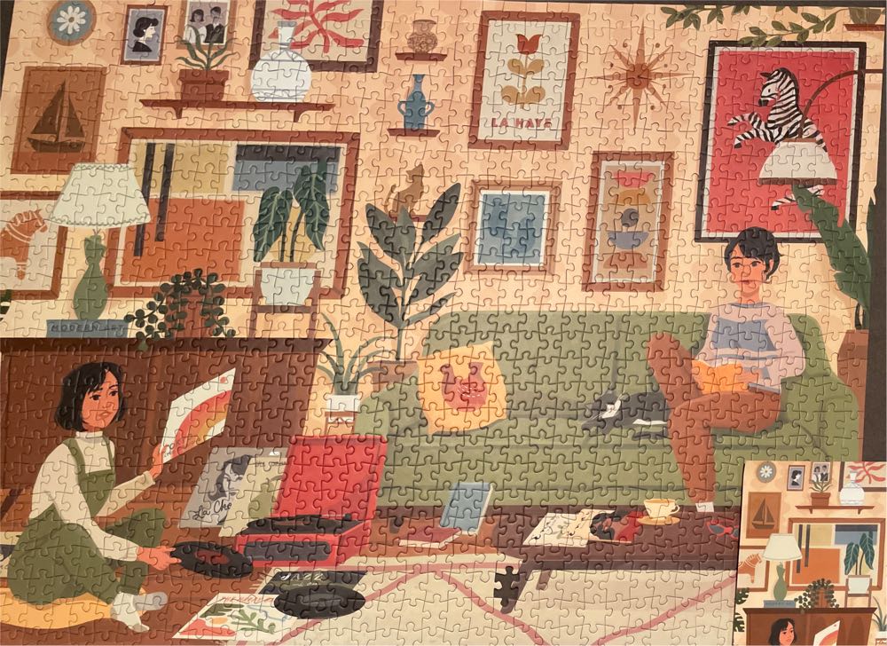 Retro Afternoon - Trevell puzzle collectible [Barcode 3760389490065] - Main Image 3