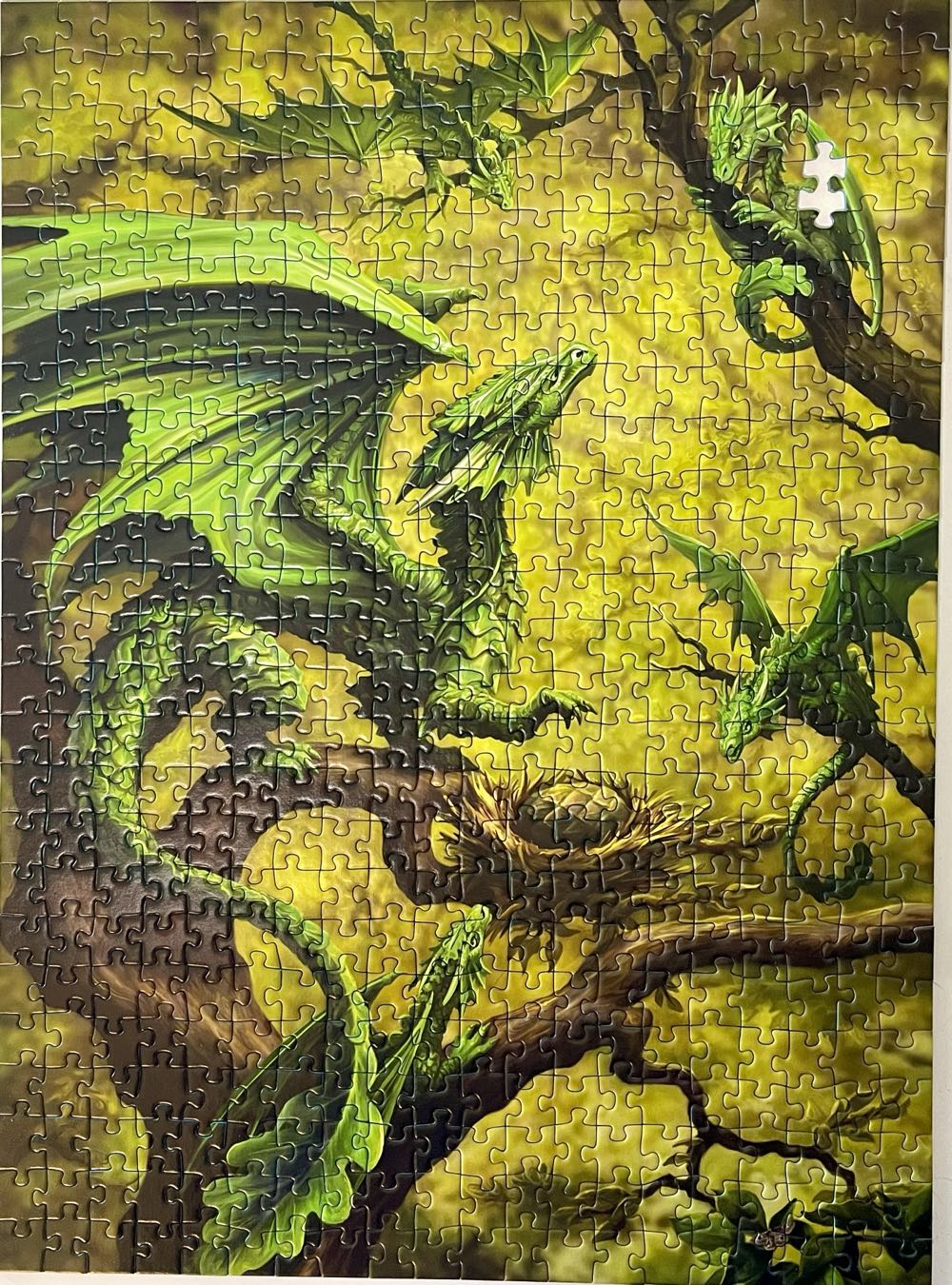 Forest Dragon - Ravensburger 🇩🇪 puzzle collectible [Barcode 4005556147892] - Main Image 2