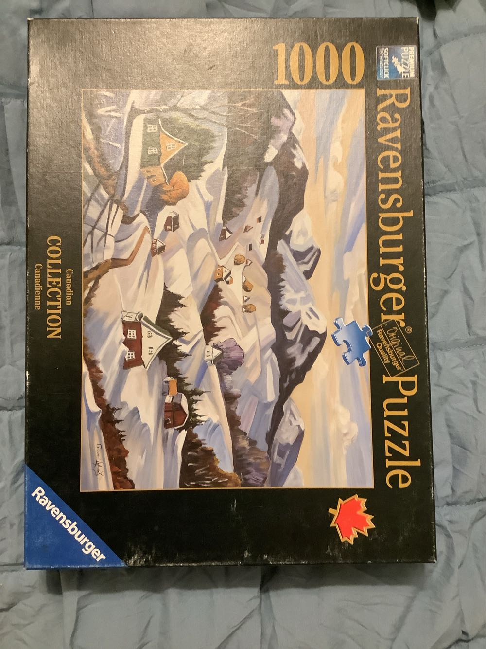Canadian Collection: Winter In Charlevoix - Ravensburger puzzle collectible [Barcode 4005556195374] - Main Image 2