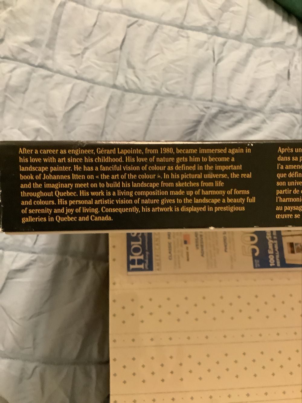 Canadian Collection: Winter In Charlevoix - Ravensburger puzzle collectible [Barcode 4005556195374] - Main Image 3