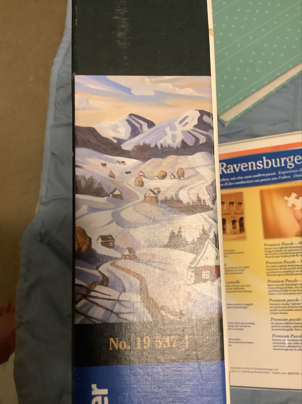 Canadian Collection: Winter In Charlevoix - Ravensburger puzzle collectible [Barcode 4005556195374] - Main Image 4