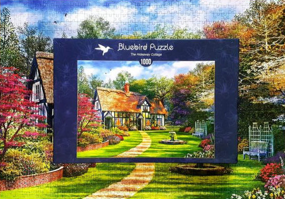 Hideaway Cottage - Bluebird Puzzle puzzle collectible [Barcode 3663384906763] - Main Image 4