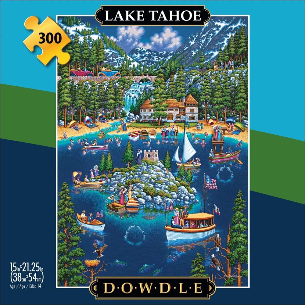 Lake Tahoe* - Dowdle puzzle collectible [Barcode 079346228157] - Main Image 2