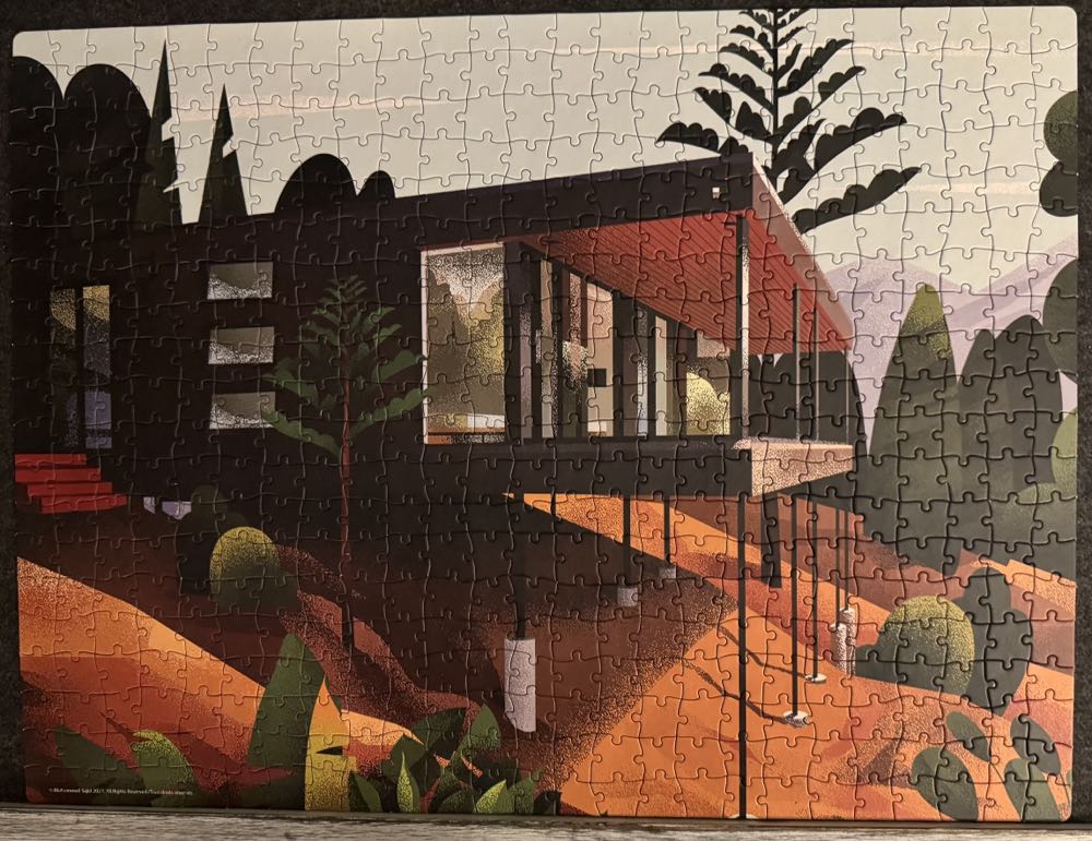 Hilltop Haven - Big Ben Luxe/Milton Bradley Puzzle puzzle collectible [Barcode 778988427453] - Main Image 3