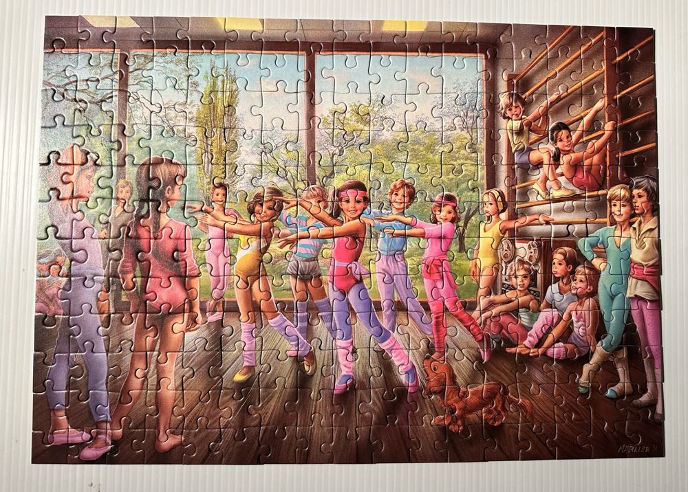They Do Gymnastics - Ravensburger 🇩🇪 puzzle collectible [Barcode 4005556121045] - Main Image 3