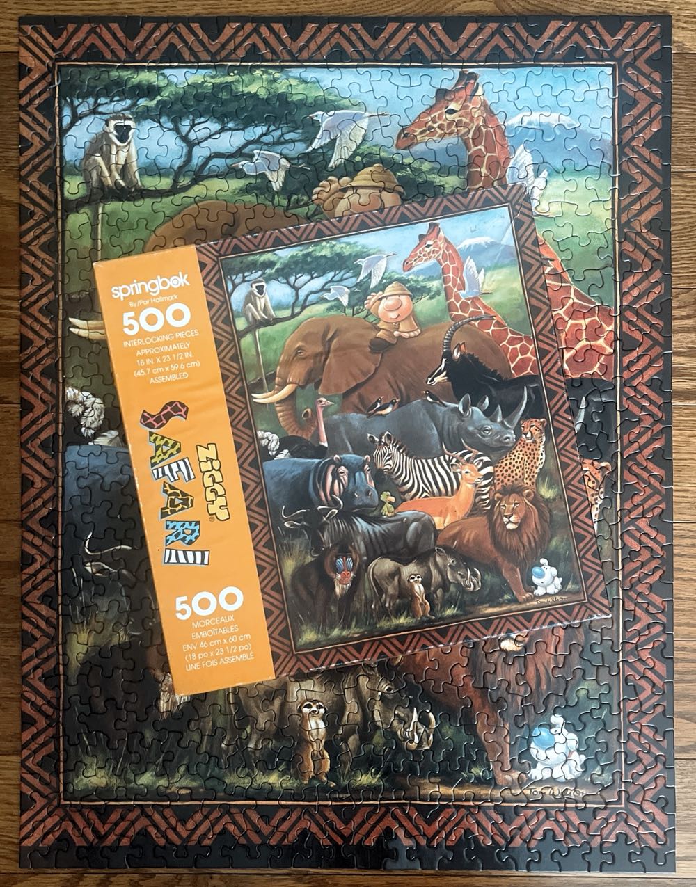 Ziggy Safari - Springbok puzzle collectible - Main Image 4