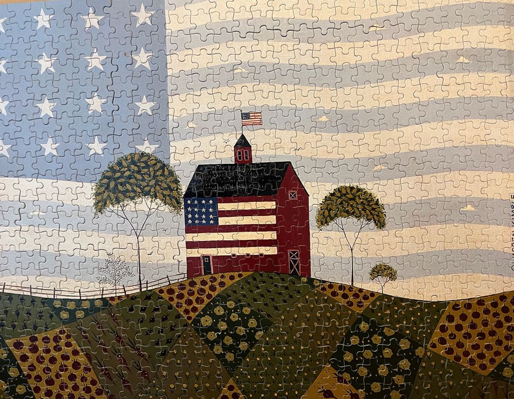 American Farm - Dalmation Press puzzle collectible - Main Image 2