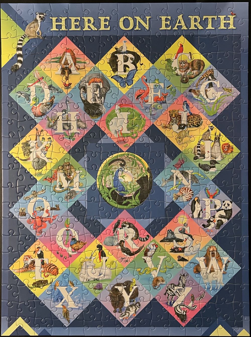 Here On Earth - Pomegranate puzzle collectible [Barcode 9780764966941] - Main Image 2