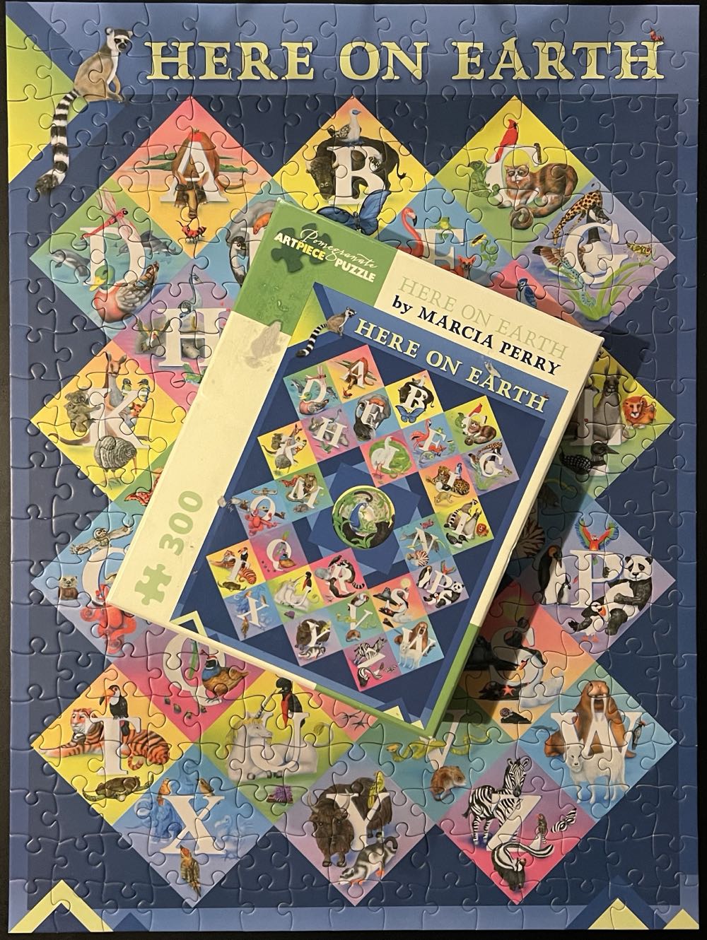 Here On Earth - Pomegranate puzzle collectible [Barcode 9780764966941] - Main Image 4