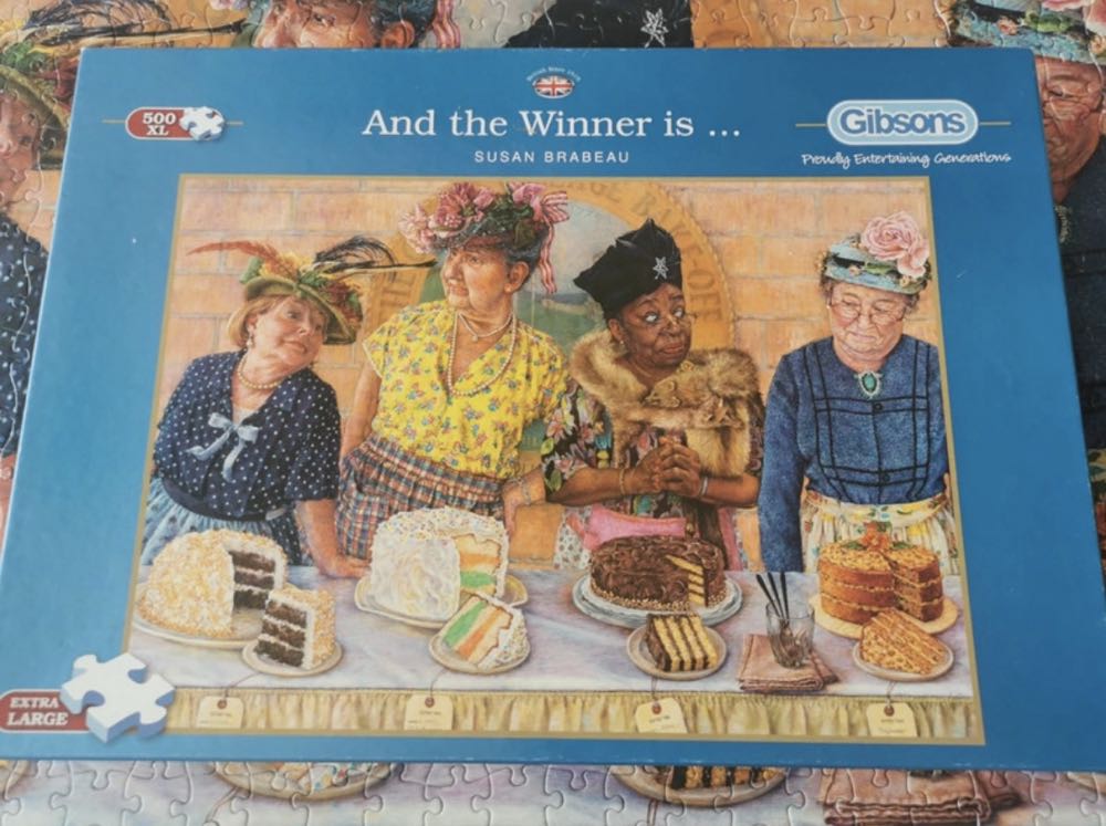 And The Winner Is..... - Gibsons puzzle collectible [Barcode 5012269035230] - Main Image 4