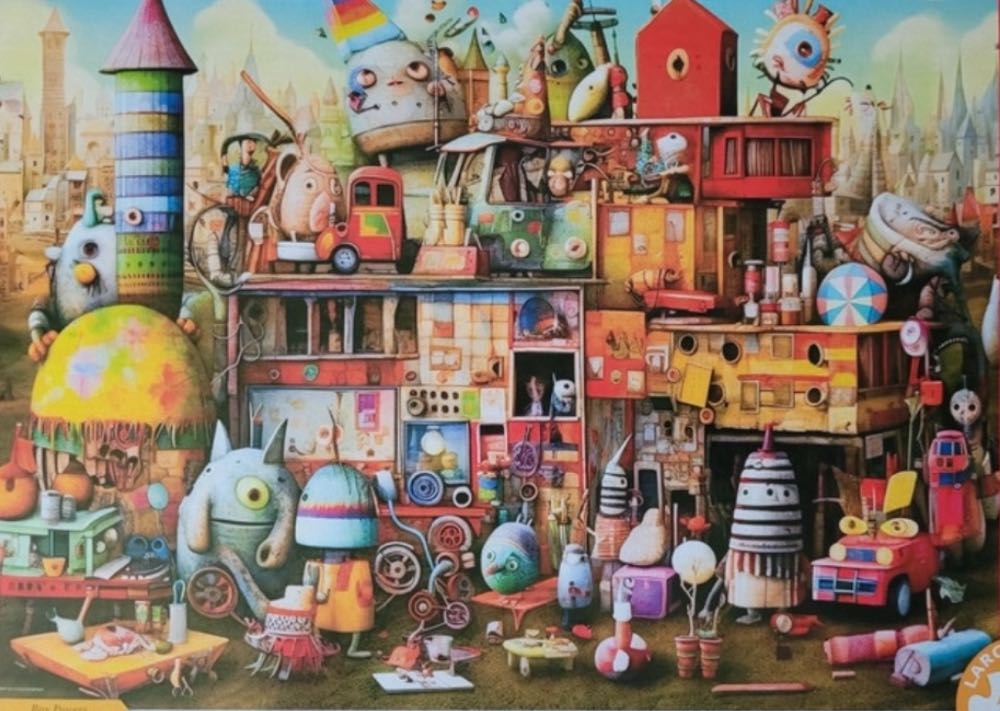 Misfit Toys 🇨🇦📫🟦 - EuroGraphics puzzle collectible [Barcode 0628136659093] - Main Image 2