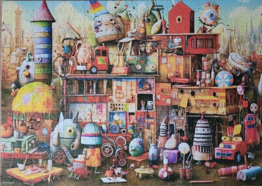 Misfit Toys 🇨🇦📫🟦 - EuroGraphics puzzle collectible [Barcode 0628136659093] - Main Image 3