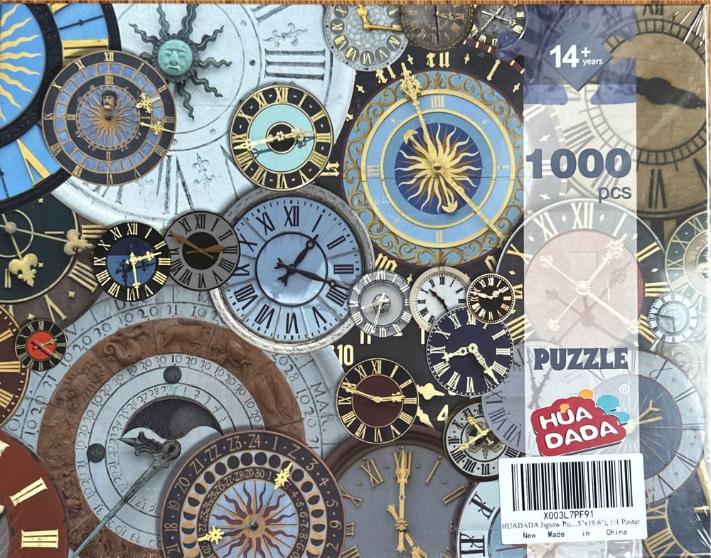 Colorful Tower Clock - Huadada puzzle collectible - Main Image 1