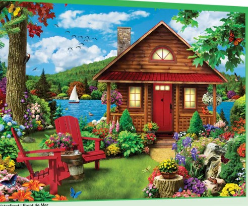 Waterfront - Masterpieces, Inc. puzzle collectible - Main Image 4