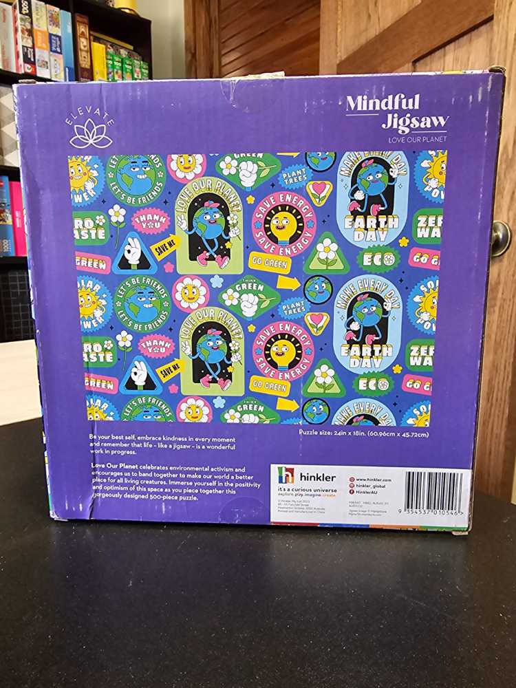 Love Our Planet - Mindful Jigsaw puzzle collectible [Barcode 9354537010546] - Main Image 2
