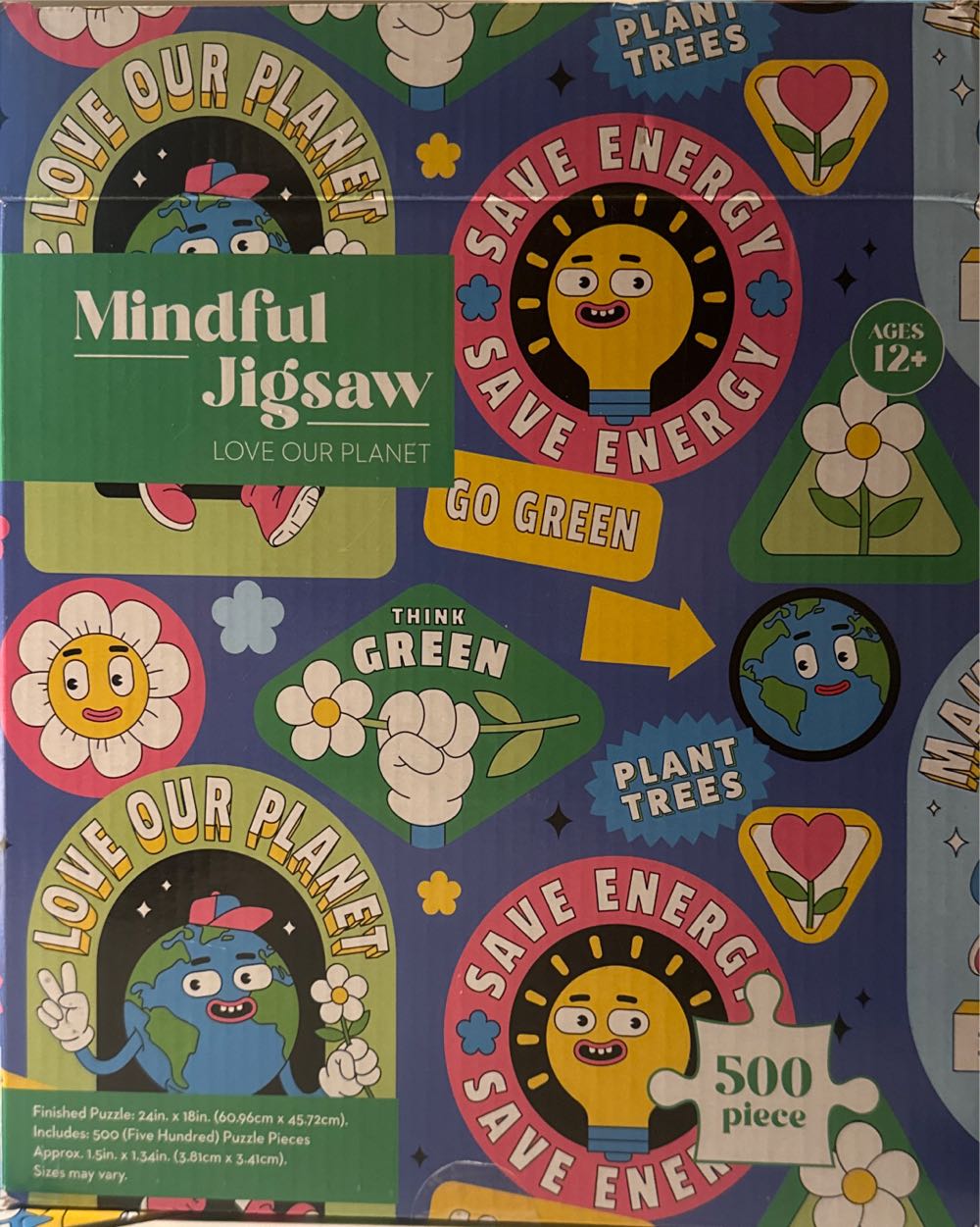 Love Our Planet - Mindful Jigsaw puzzle collectible [Barcode 9354537010546] - Main Image 2