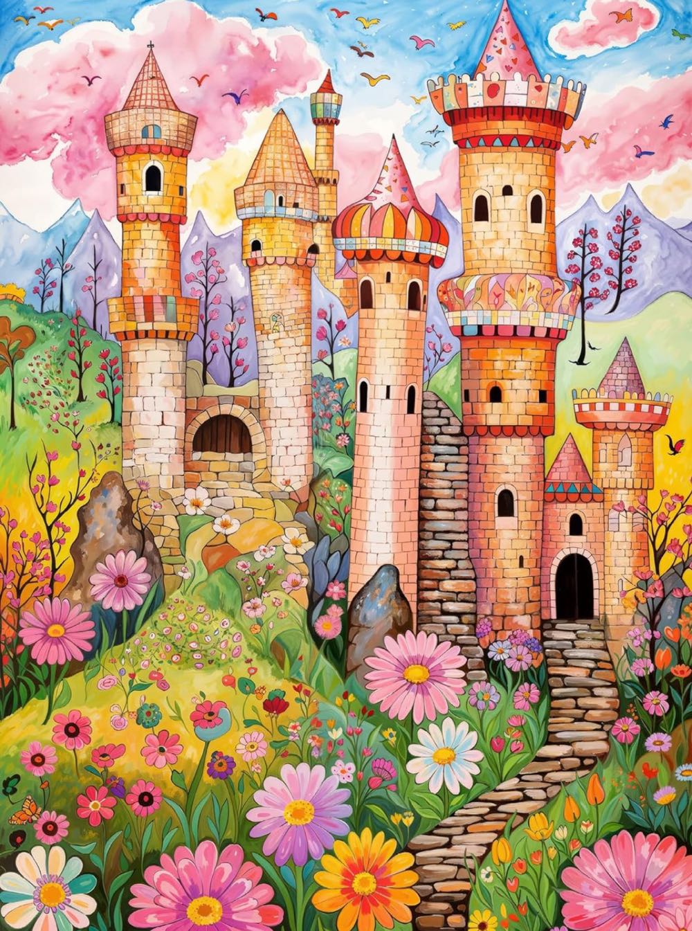 Whimsical Castle Wonderland - Cross & Glory puzzle collectible [Barcode 850050598879] - Main Image 2