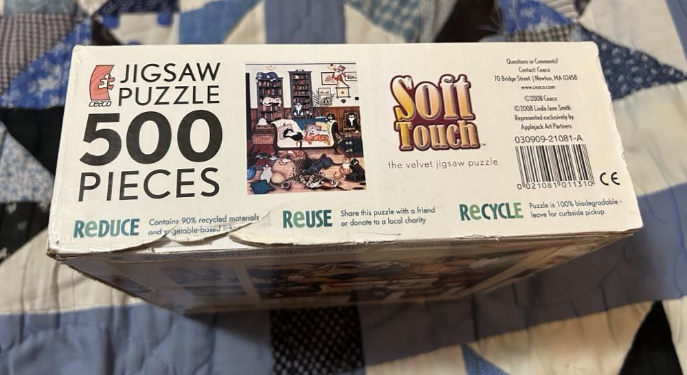 Colonial Capers - Ceaco puzzle collectible [Barcode 021081011310] - Main Image 2