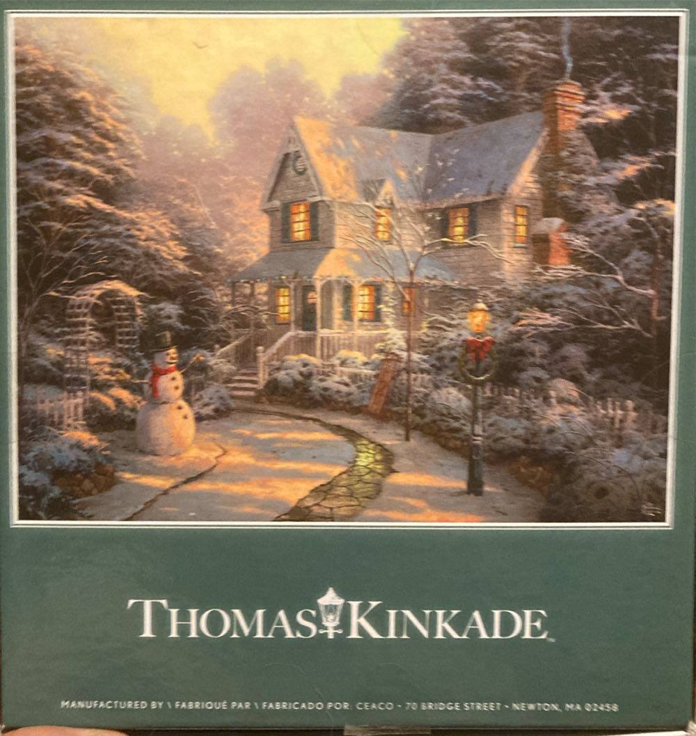 The Night Before Christmas - Ceaco puzzle collectible [Barcode 021081033107] - Main Image 2