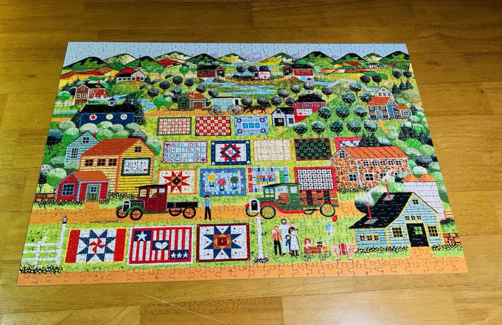 Quilts For Sale - Rose Art 🇺🇸 puzzle collectible [Barcode 4895145457941] - Main Image 2