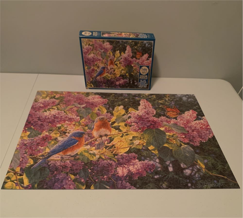 Spring Interlude - Cobble Hill puzzle collectible [Barcode 625012450720] - Main Image 3