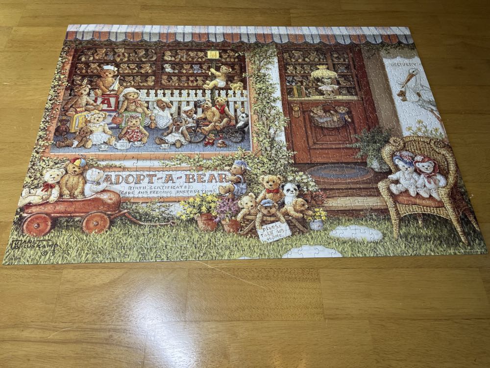 Adopt A Bear - Rose Art 🇺🇸 puzzle collectible [Barcode 072348971113] - Main Image 2