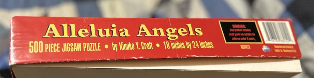 Alleluia Angels Sold - SunsOut puzzle collectible [Barcode 796780880122] - Main Image 2