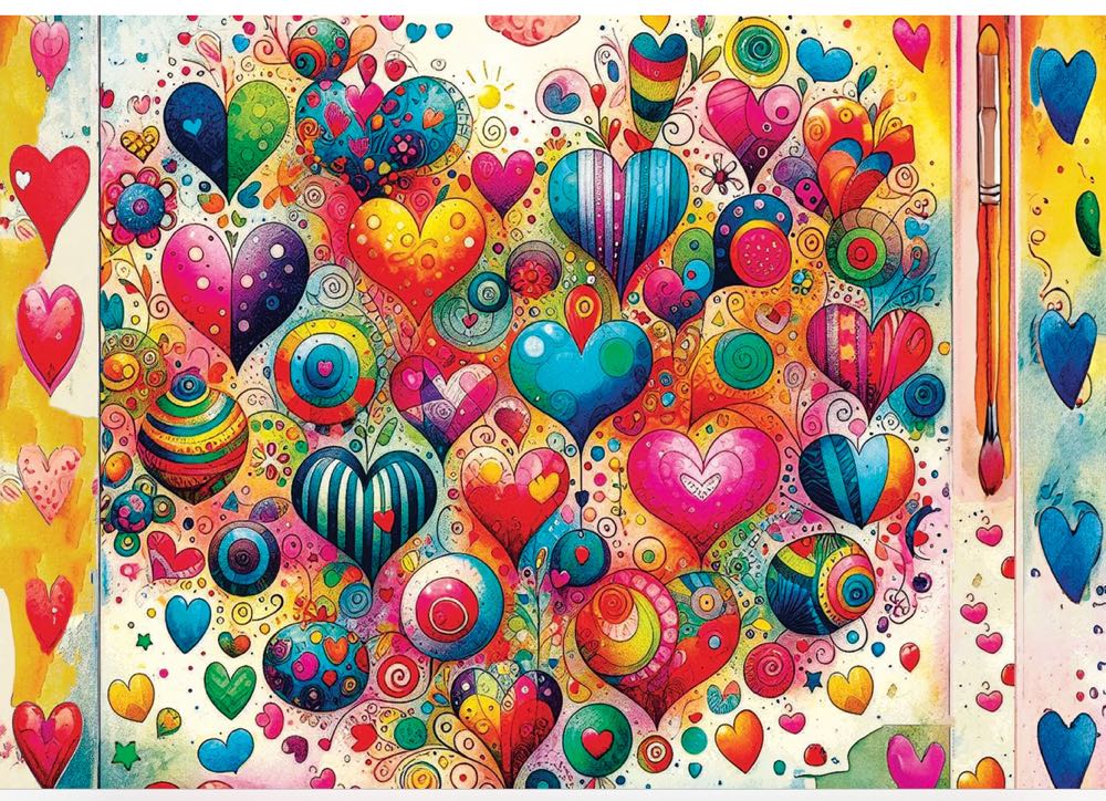 All About Love - Delfy puzzle collectible - Main Image 2