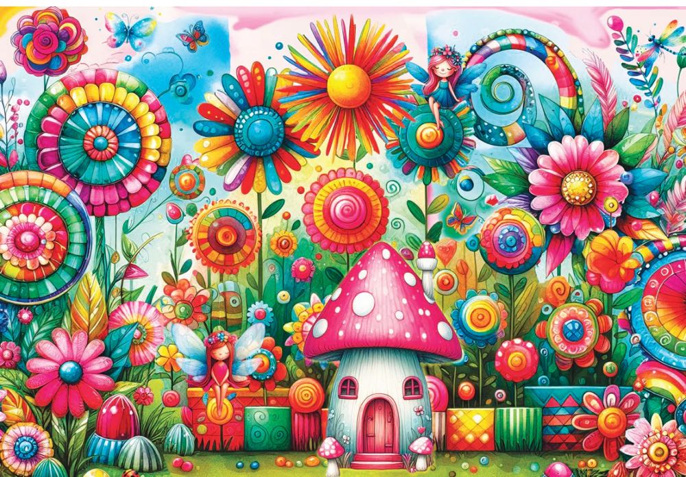Dreamy Garden - Delfy puzzle collectible - Main Image 2