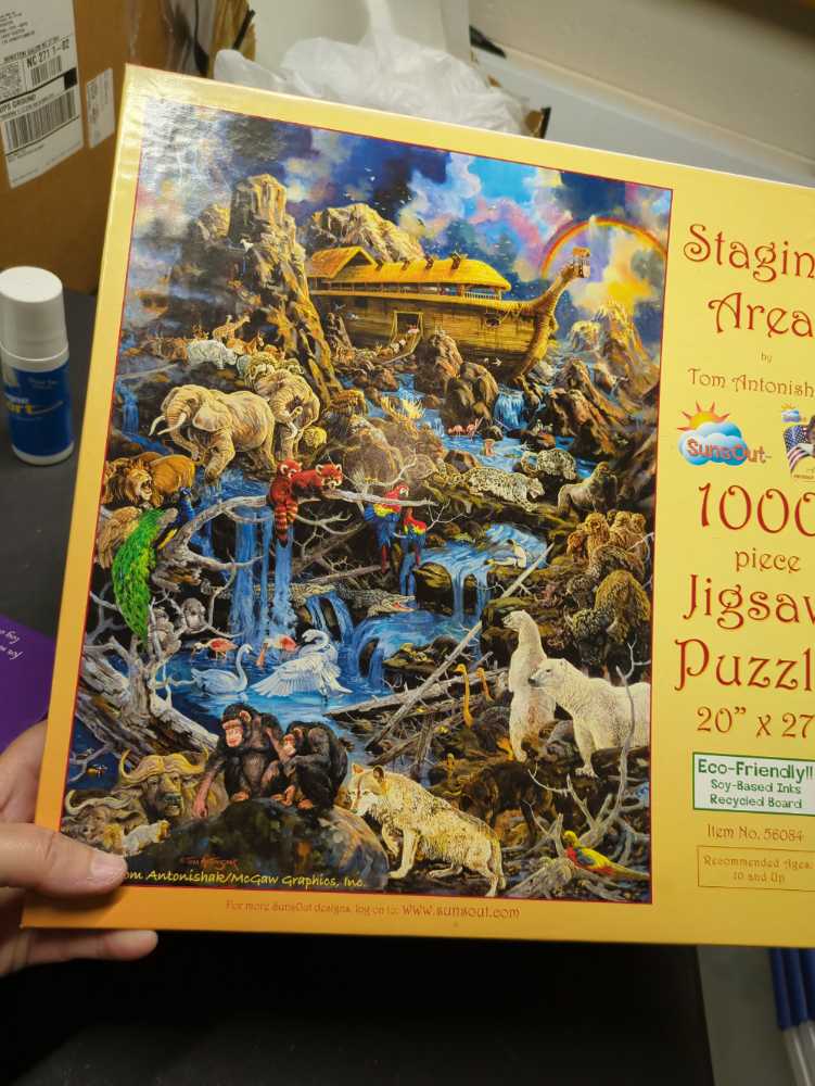 Staging Area Pc Jigsaw By Sunsout  puzzle collectible [Barcode 796780560840] - Main Image 2