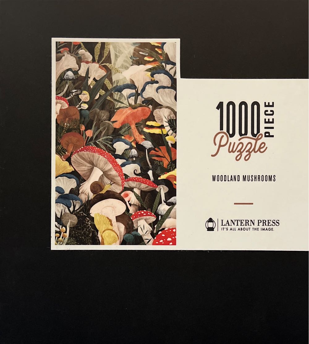 Woodland Mushrooms - Lantern Press puzzle collectible [Barcode 744252500009] - Main Image 2