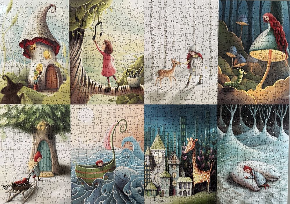 Sold - Whimsical Worlds 2 - Great British Jigsaws puzzle collectible - Main Image 2