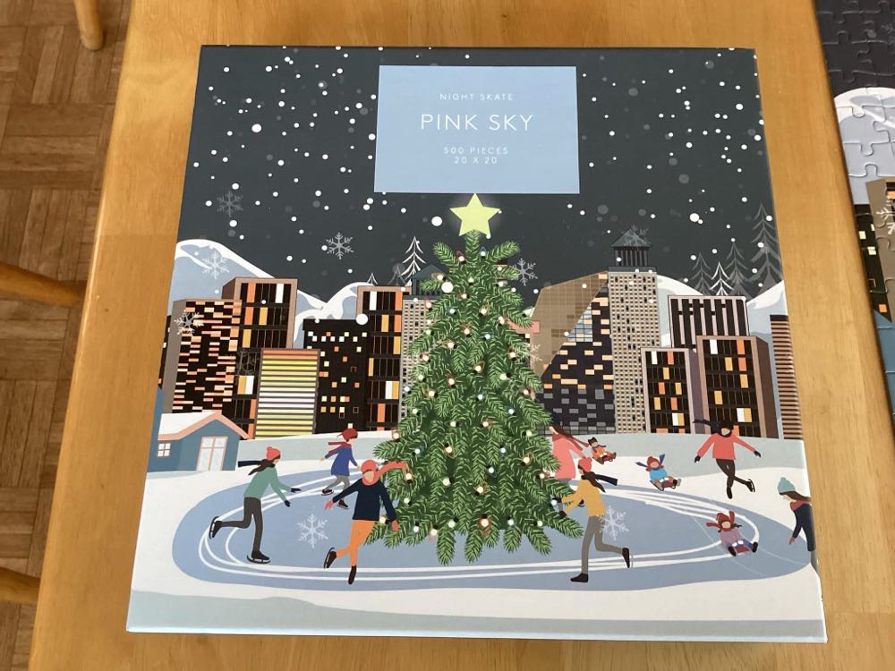 Night Skate - Pink Sky puzzle collectible [Barcode 191205543161] - Main Image 3