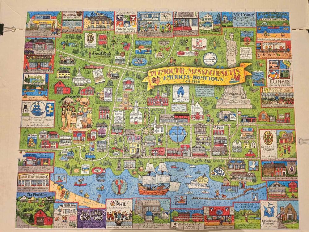 Plymouth - White Mountain puzzle collectible - Main Image 2