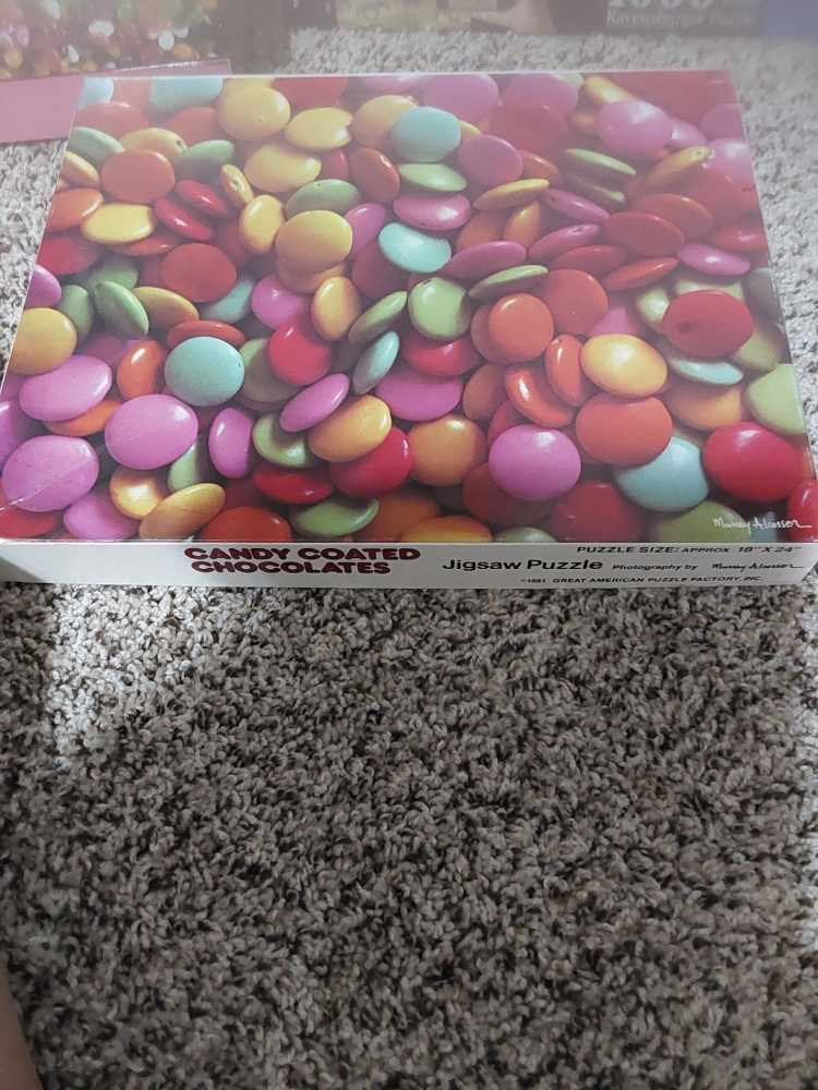 Candy Coated Chocolates - Great American Puzzle Factory puzzle collectible - Main Image 2