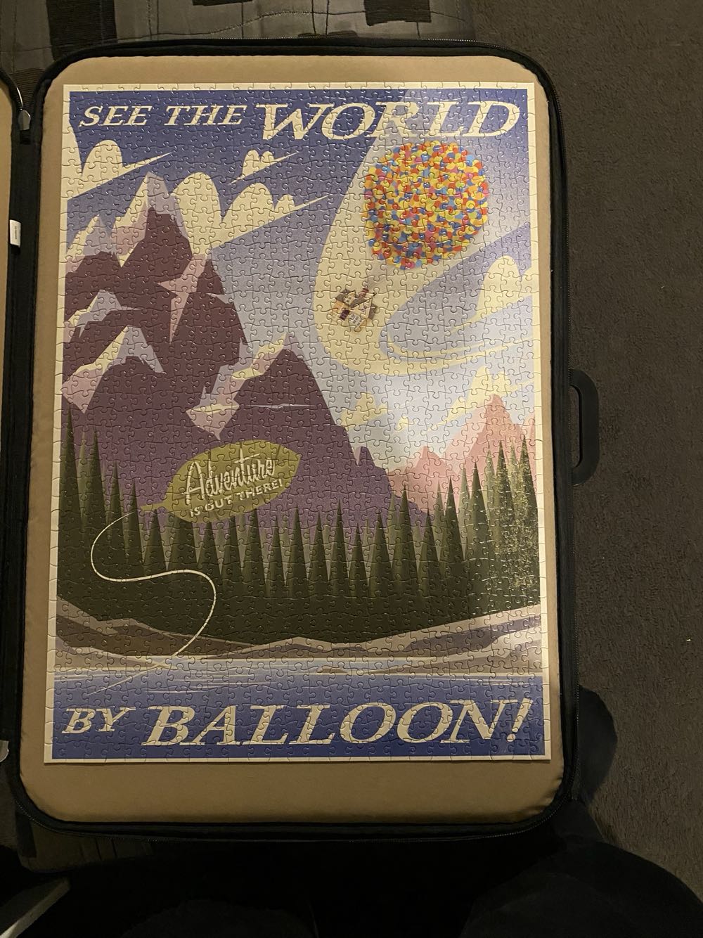 See The World By Balloon! Disney Pieces - Zing puzzle collectible [Barcode 9355634040146] - Main Image 2