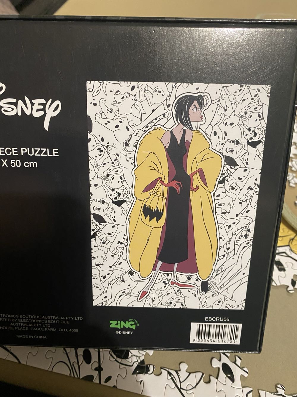 Disney Cruella - Zing puzzle collectible [Barcode 9355634016721] - Main Image 3