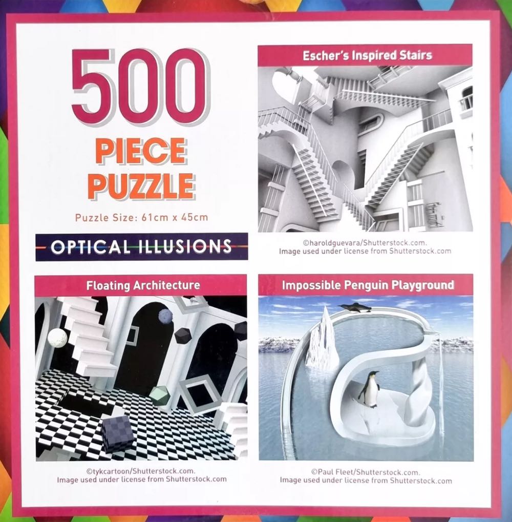 Impossible Penguin Playground - Arrow Puzzles puzzle collectible [Barcode 9317762199332] - Main Image 2