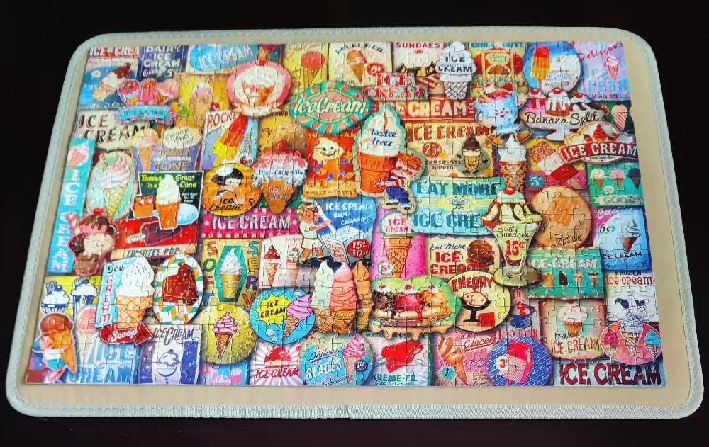 Vintage Ice Cream - Corner Piece puzzle collectible [Barcode 5052089369566] - Main Image 2