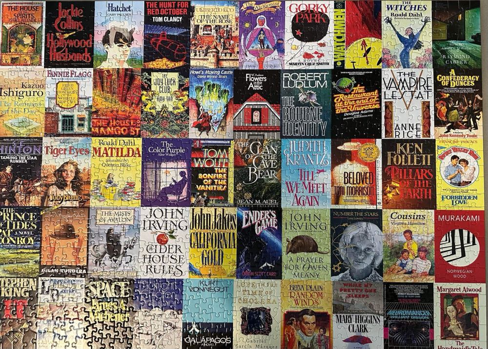 1980’s Novels - DONE - Re-marks puzzle collectible - Main Image 2
