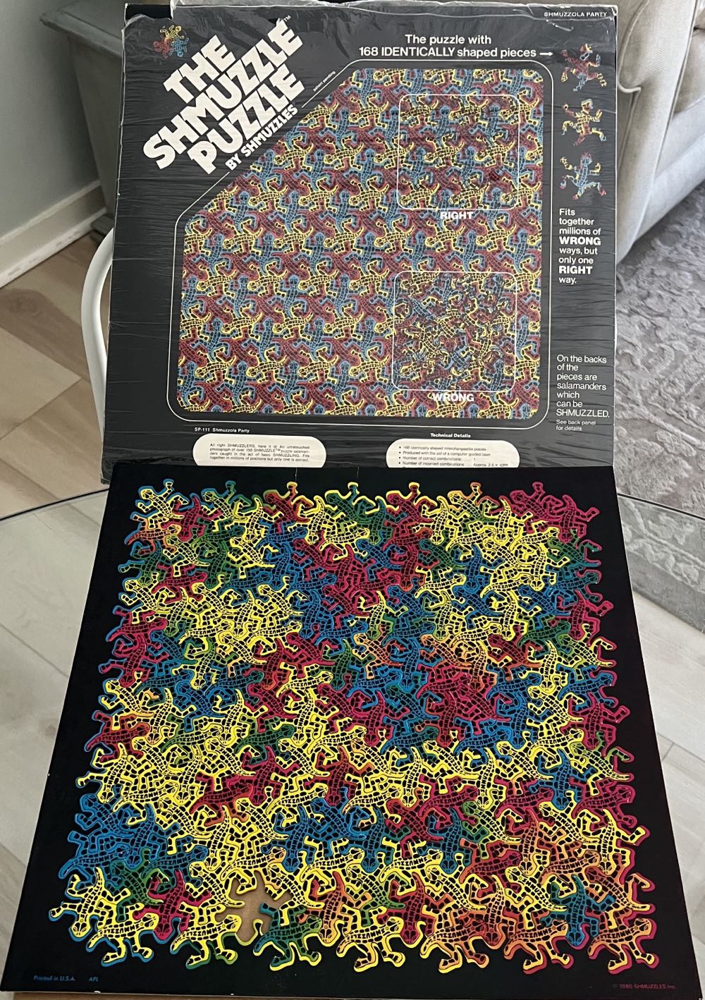 Shmuzzola Party-SOLD - Shmuzzles Inc puzzle collectible - Main Image 4