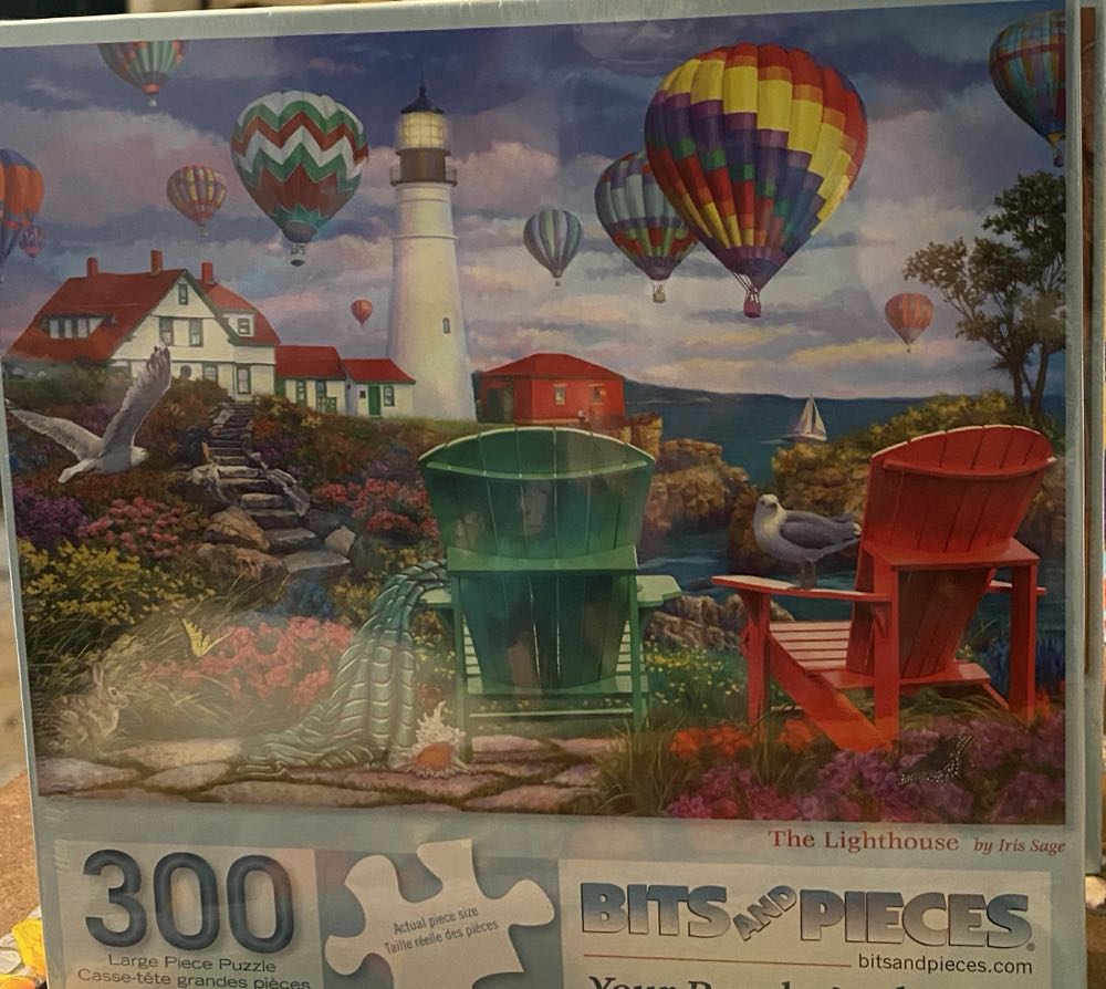 The Lighthouse  Karen D Next Shipment  - Bits & Pieces puzzle collectible [Barcode 192949077868] - Main Image 2