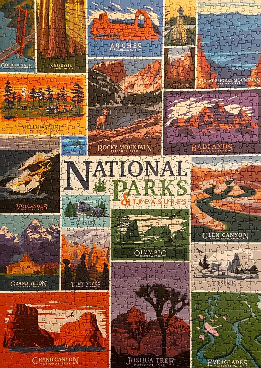 National Parks & Treasures - Puzzle Twist puzzle collectible - Main Image 2