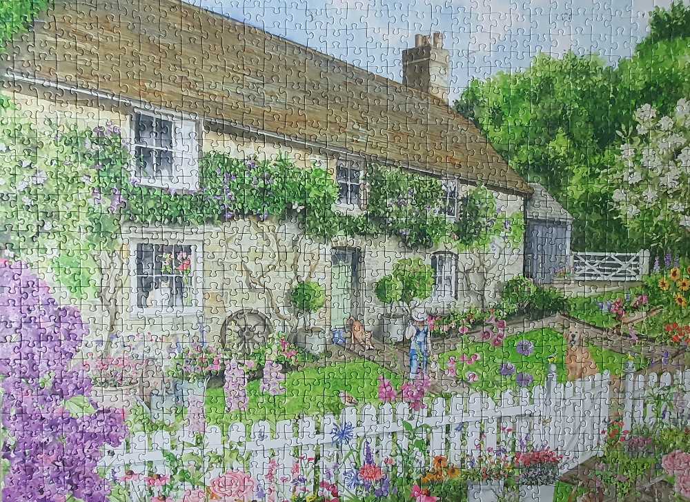 Secret Garden  (1) - Ravensburger puzzle collectible [Barcode 4005555012634] - Main Image 2