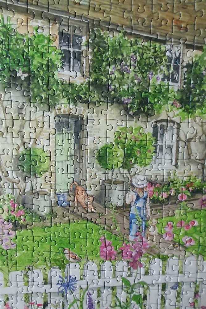 Secret Garden  (1) - Ravensburger puzzle collectible [Barcode 4005555012634] - Main Image 3