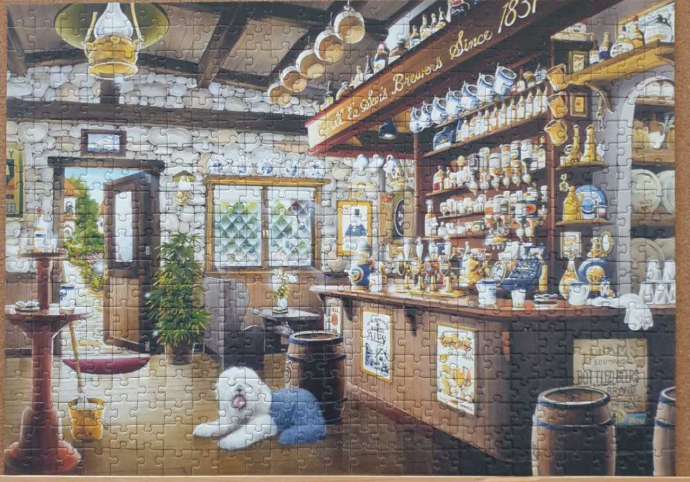 The Tavern - Corner Piece puzzle collectible [Barcode 5052089329317] - Main Image 2