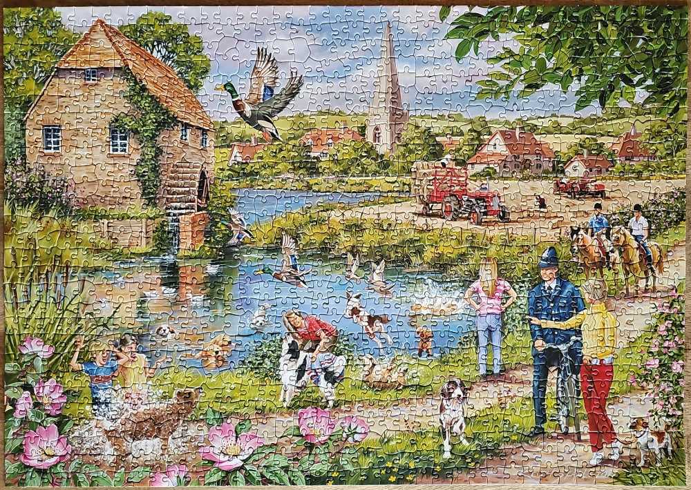 Doggy Paddle - House Of Puzzles puzzle collectible [Barcode 5060002005774] - Main Image 2