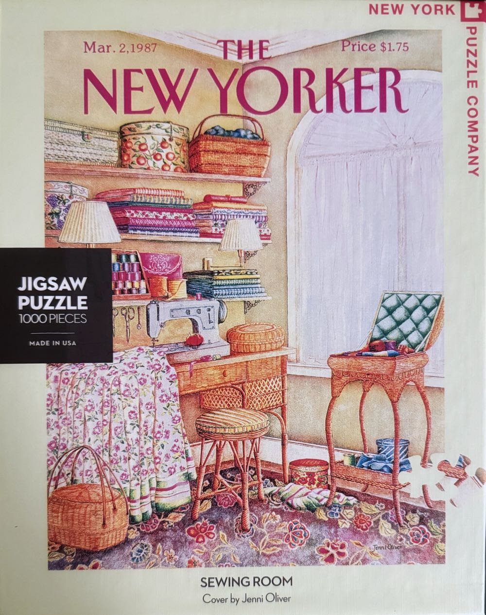 Sewing Room - New York Puzzle Co. puzzle collectible [Barcode 819844014391] - Main Image 2