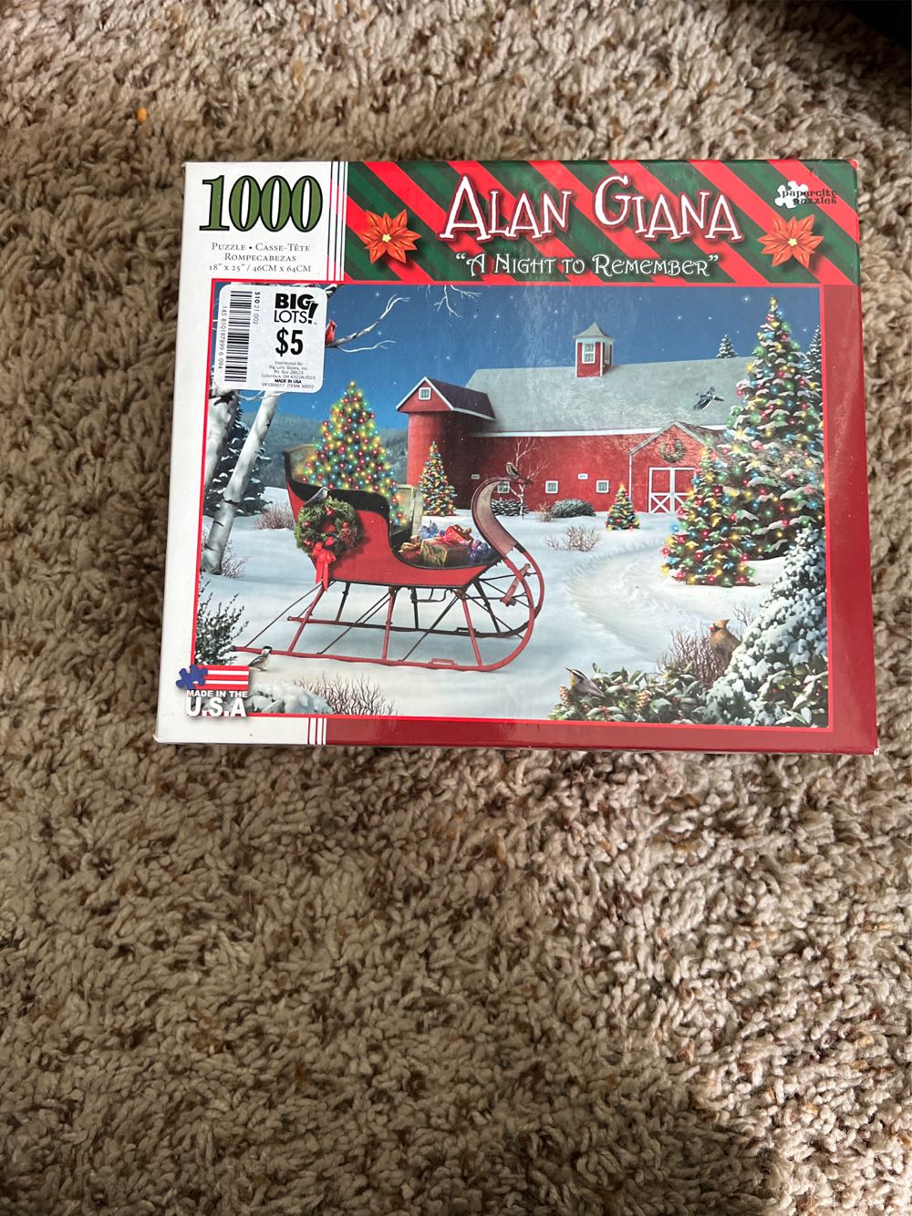 Memory Lane Goldmane Farms 300 Piece Ez Grip Jigsaw