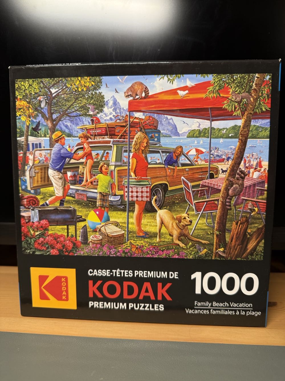 Family Beach Vacation - RoseArt puzzle collectible [Barcode 4895145425575] - Main Image 4